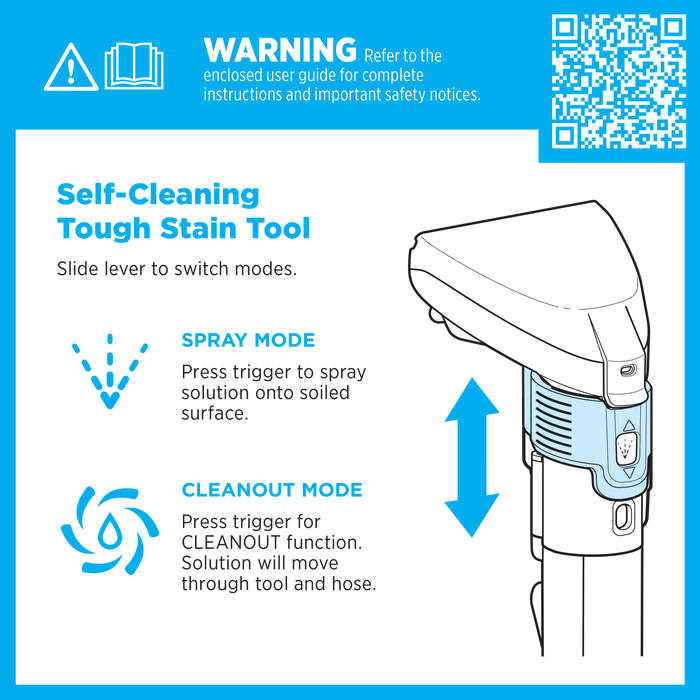 4" Self-Cleaning Tough Stain Tool