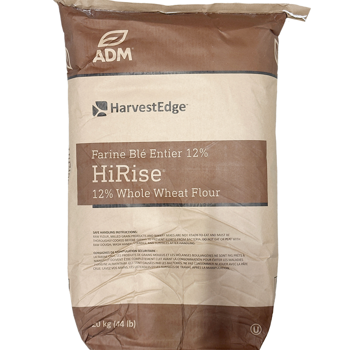 ADM HiRise 12% Coarse Whole Wheat Flour, 20kg