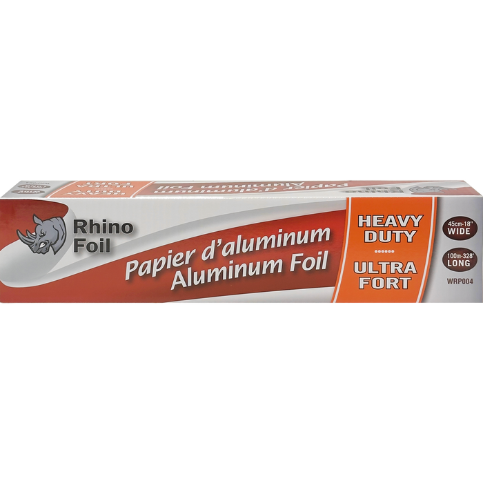 Aluminium Foil Wrap (45cm x 100m, Heavy Duty), Roll