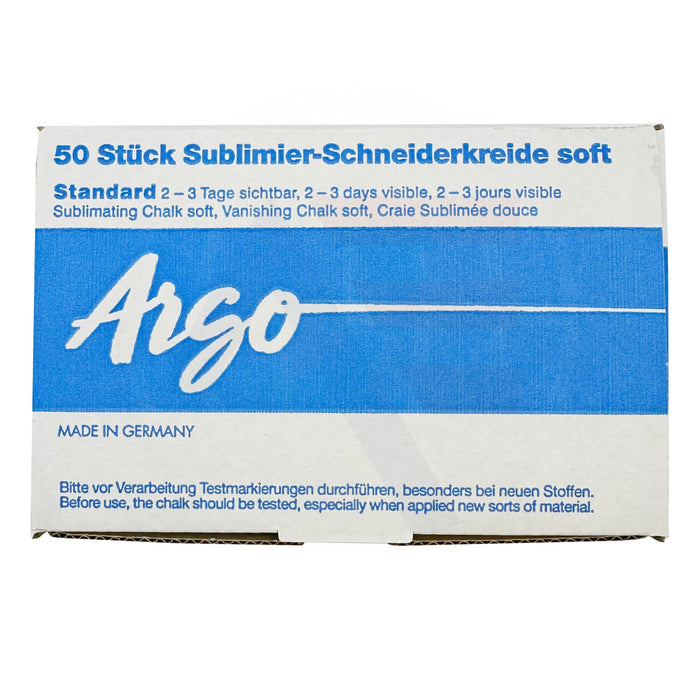 Argo Disappearing Soft Sublimating Chalk [Box Of 50]