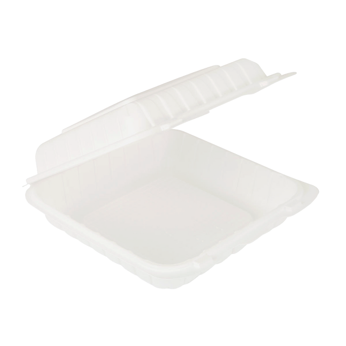 Aybak-81 Hinged PP 1-CompTake-Out (8 x 8 x 3in), 150 Count