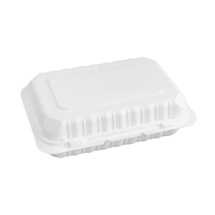 Aybak-96 Hinged PP Take-Out (9 x 6 x 2.5in, Shallow), 150 Count