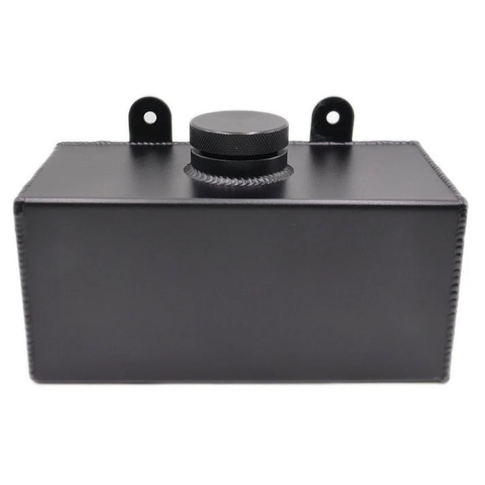 BLACK ALUMINIUM WINDSCREEN WASHER BOTTLE  (UNIVERSAL)