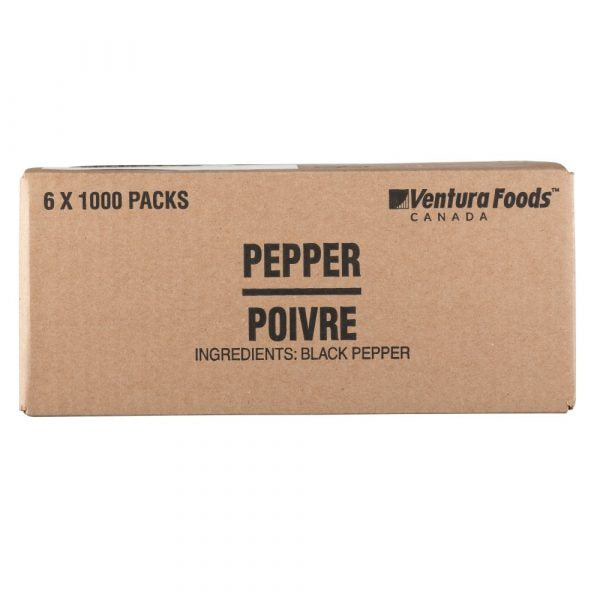 Black Pepper Portions - 6000 Count