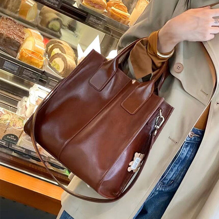 BLP Exceptional Tote Genuine Leather Handbag