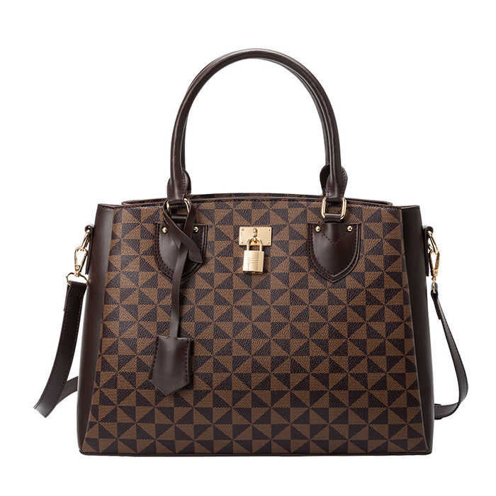 BLP Iconic GEOMETRIC Design Tote Handbag