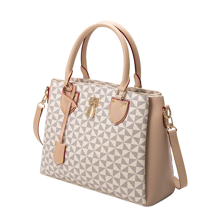 BLP Iconic GEOMETRIC Design Tote Handbag