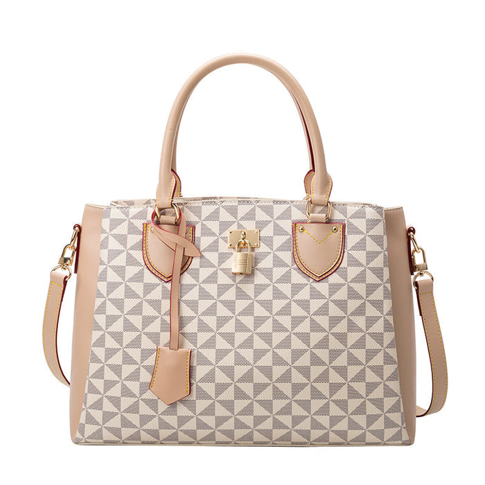 BLP Iconic GEOMETRIC Design Tote Handbag