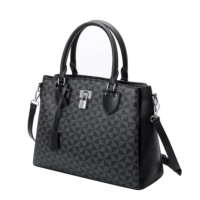 BLP Iconic GEOMETRIC Design Tote Handbag