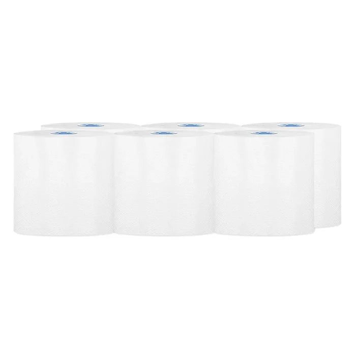 Cascades T110 Perform Roll Paper Towel (1-Ply, White, 775ft), 6 Rolls