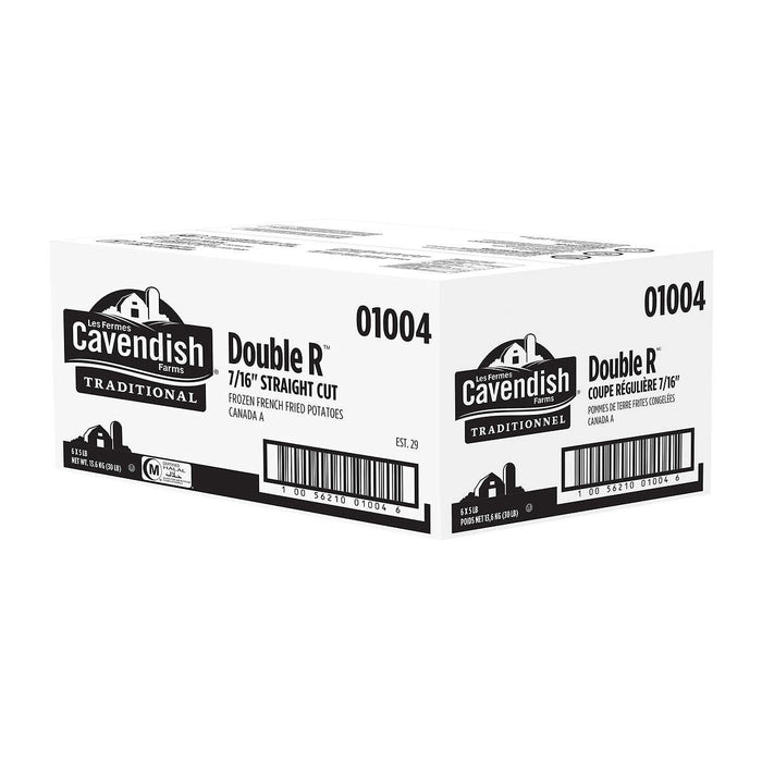 Cavendish Frz Fries RR 7/16in Straight Cut, 2.27kg - 6 Count