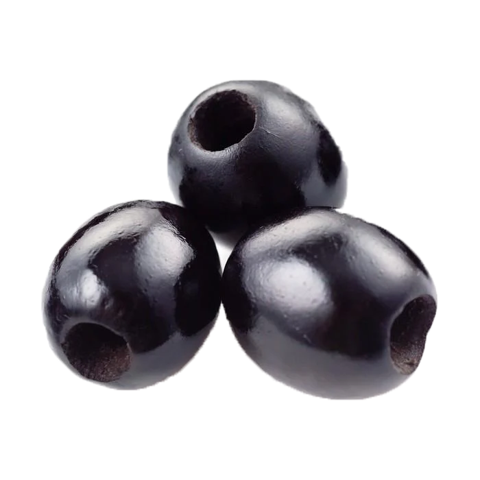Cedar Black Olives (Whole, Pitted), 2.84L