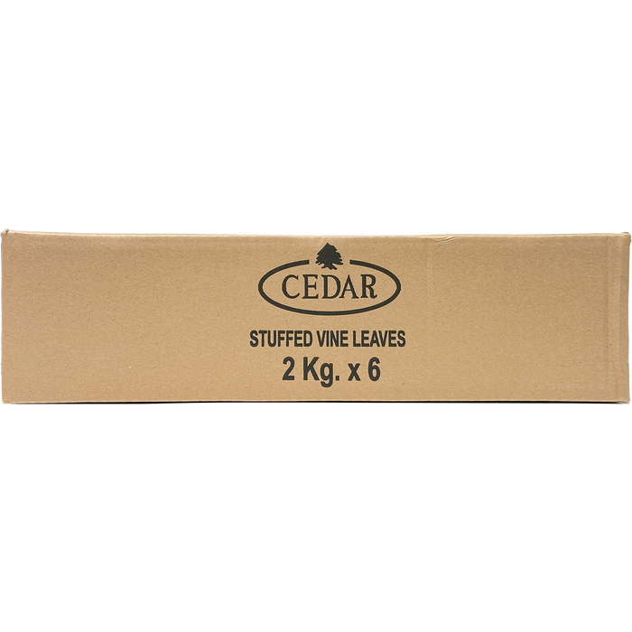 Cedar Stuffed Vine Leaves 2kg, 6 Count