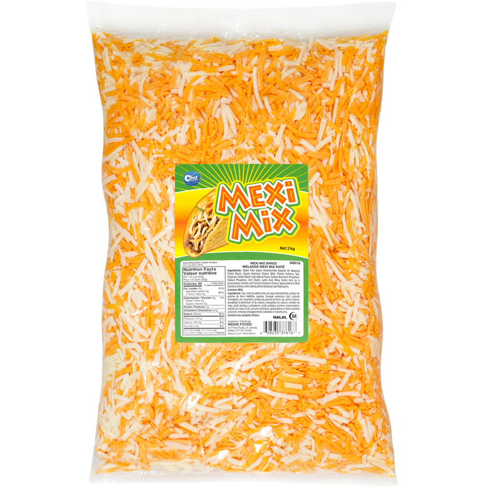 Chef Nutri Mexi Mix Shred Topping, 2kg