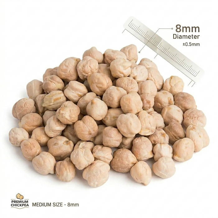 Chick Peas 8mm - 55lb/25kg
