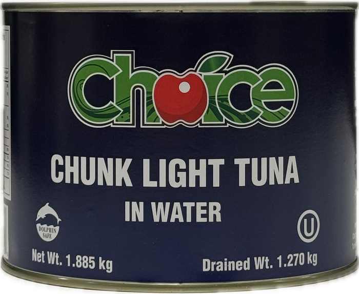 Chunk Light Tuna in Water, 1.8kg