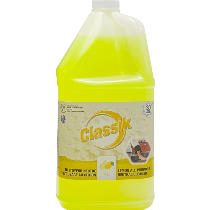 Classik All-Purpose Cleaner (Lemon, Neutral), 4L