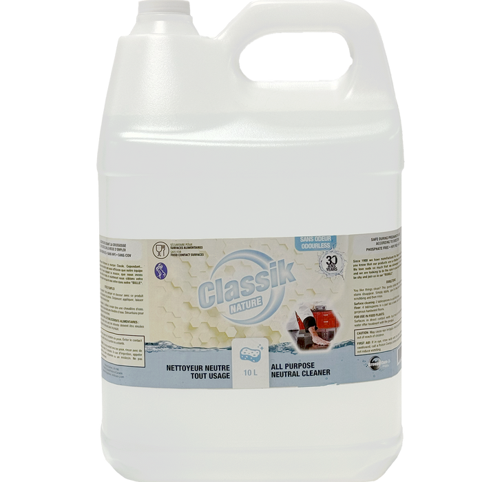 Classik All-Purpose Cleaner (Odourless, Neutral), 10L
