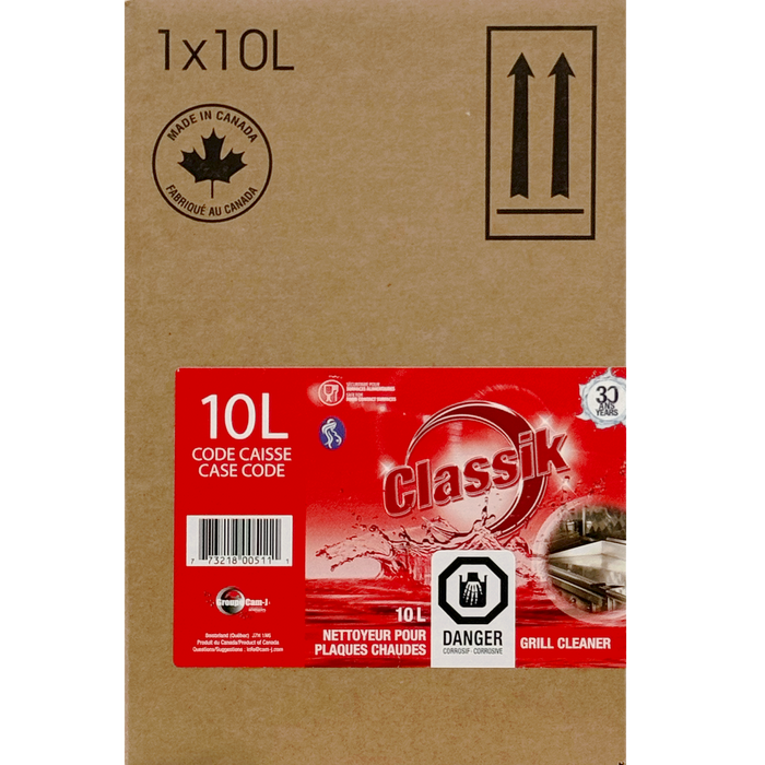 Classik Grill Cleaner (Concentrated, Odourless), 10L