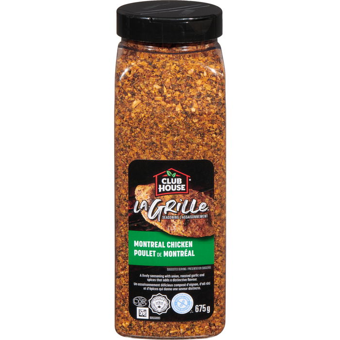 Club House La Grille Montreal Chicken Seasoning, 675g