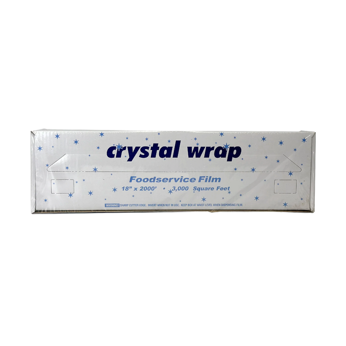 Crystal Food Service Film (18in x 2000ft), Roll