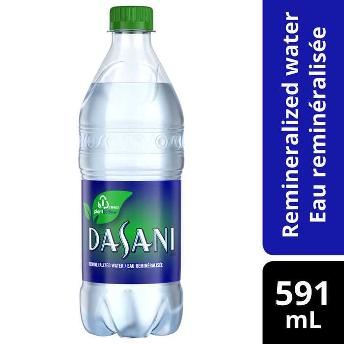 Dasani Water Remineralized 591mL - 24 Pack