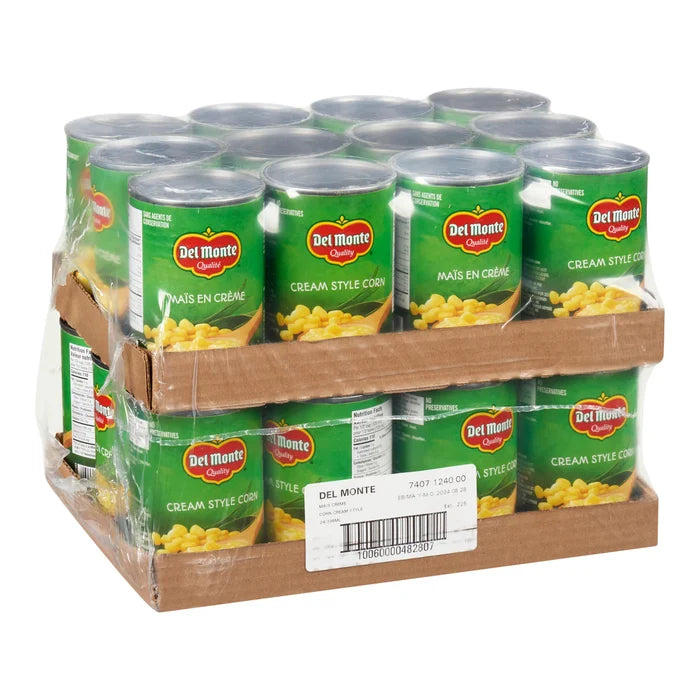 Del Monte Corn Creamy Style, 341mL - 24 Count