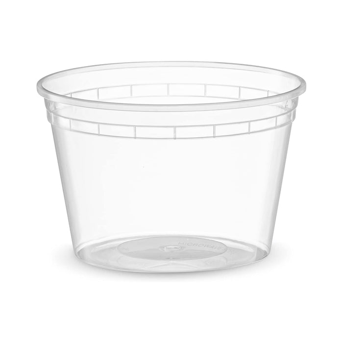 Deli PP Container & Lid (16oz, Heavy), 240 Count