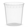 Deli PP Container & Lid (24oz, Heavy), 240 Count