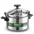 Delici Aluminium Pressure Cooker 15 Litre | Strong Base | Safety Lock | 2-Year Warranty | DPC15A