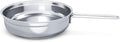 Delici Stainless Steel Fry Pan 24CM | 304 Grade SS | Oven Safe | DFP24W