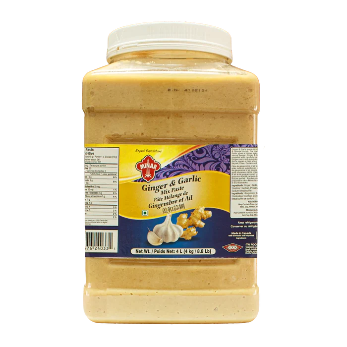 Desi/Minar Ginger & Garlic Paste 4L