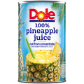 Dole Pineapple 100% Juice 1.36L, 12 Count
