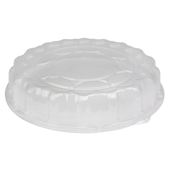 Dome Lid for 18in Round Aluminum Catering Tray, 50 Count