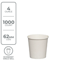Economy Paper Cup (4oz, White) 1000 Count
