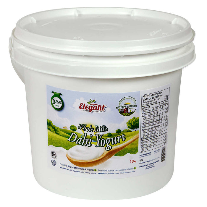 Elegant Yogurt Whole 3.25% - 10kg