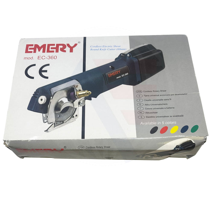 Emery EC360 Cordless Electric Round Knife Cutter