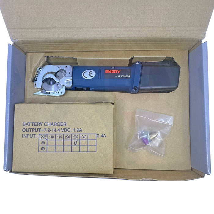 Emery EC360 Cordless Electric Round Knife Cutter