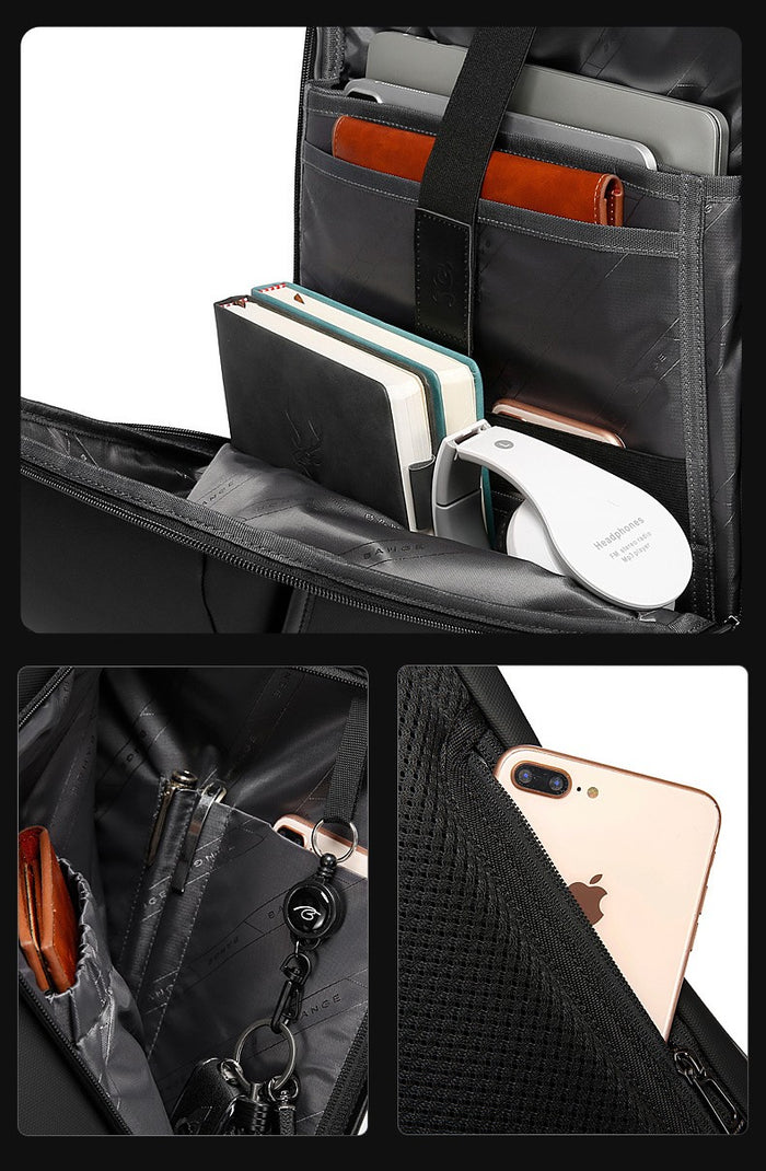 Exceptional BANGE Men's Leisure Travel Business Backpack