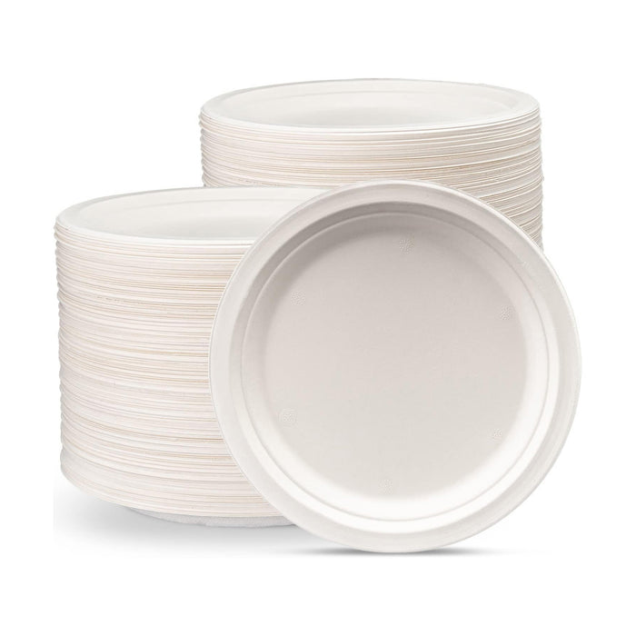 Fiber Paper Plate 9in 1-Comp