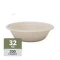 Fiber Round Bowl (950mL/32oz), 300 Count