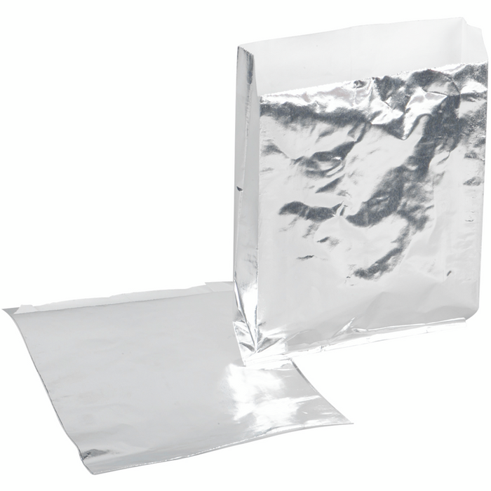 Foil Hamburger Bag (Plain, 6 x .75 x 6.75in), 1000 Count