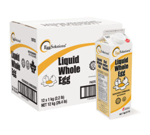 Fresh Liquid Whole Egg 1kg, 12 Count