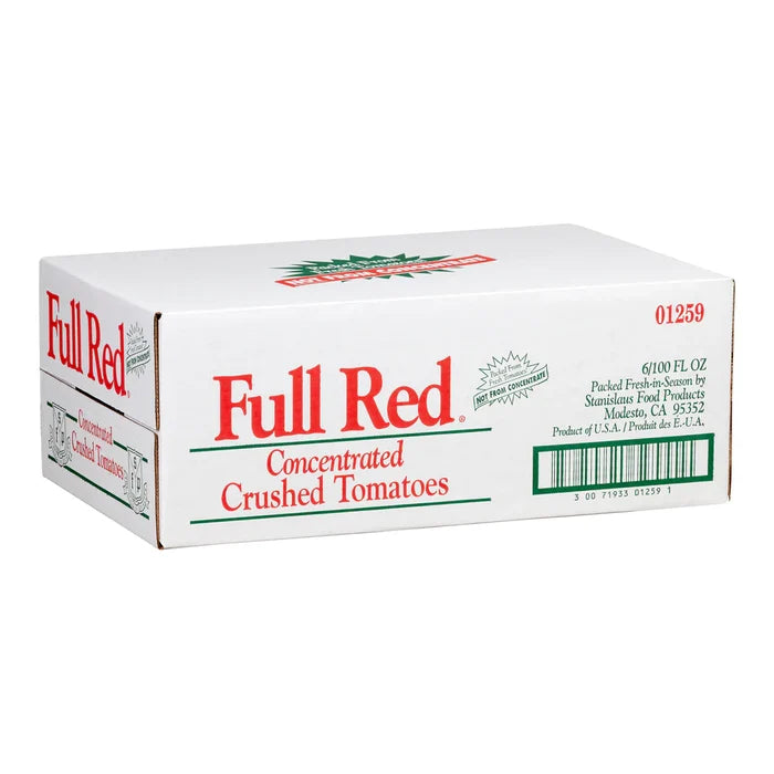 Full Red Concentrated Crushed Tomatoes 2.84L, 6 Count