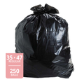 Garbage Bag Black (Regular, 35in x 47in), 250 Count