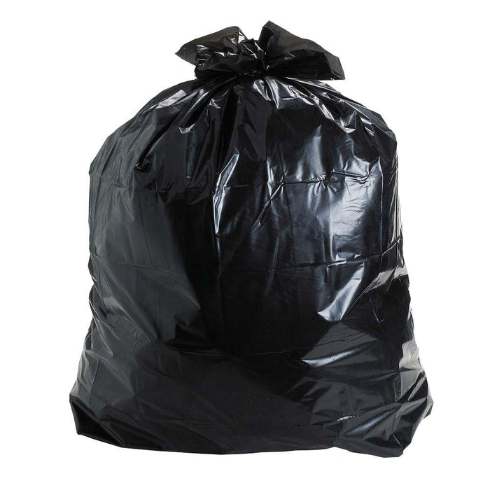 Garbage Bag Black (Strong, 42in x 48in), 125 Count