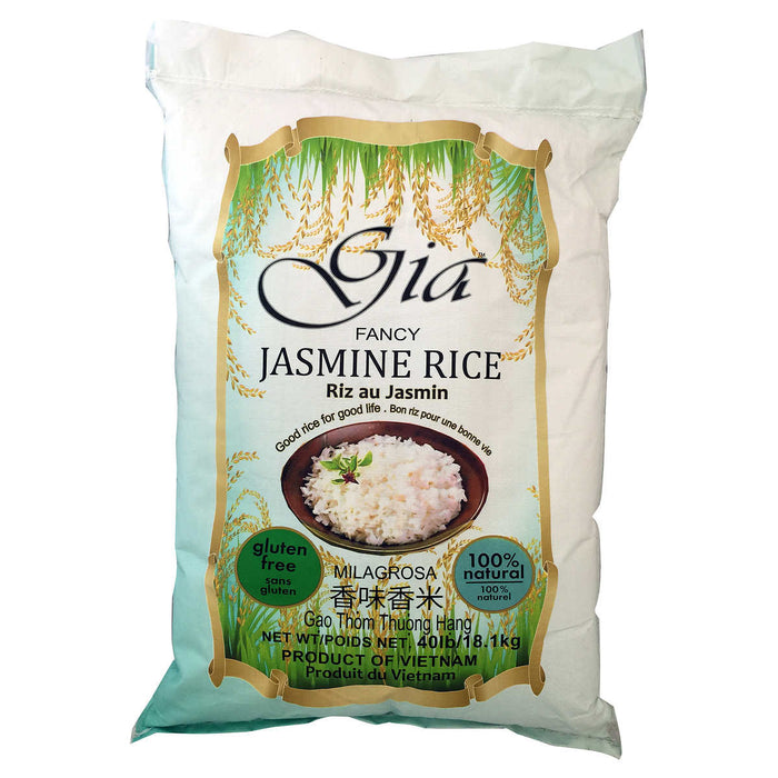 Gia Fancy Jasmine Rice 18.1kg