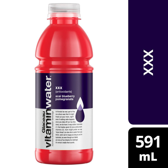 Glaceau Vitamin Water XXX 591mL - 12 Pack