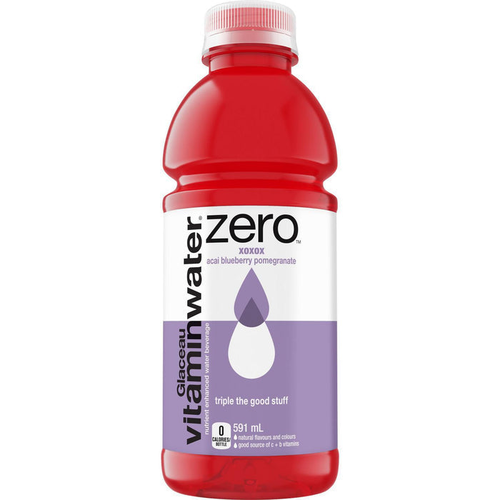 Glaceau Vitamin Water Zero XOXOX 591mL - 12 Pack