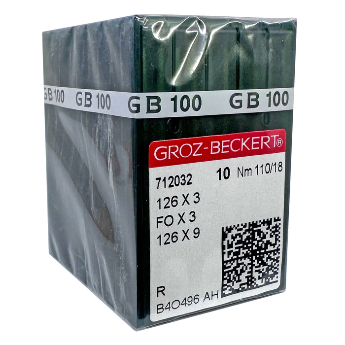 Groz Beckert 126X3 Size 110 Needles [Pack of 100]